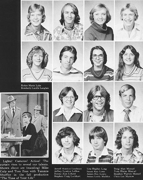 WCHS 1978 Yearbook Lake to Marrow