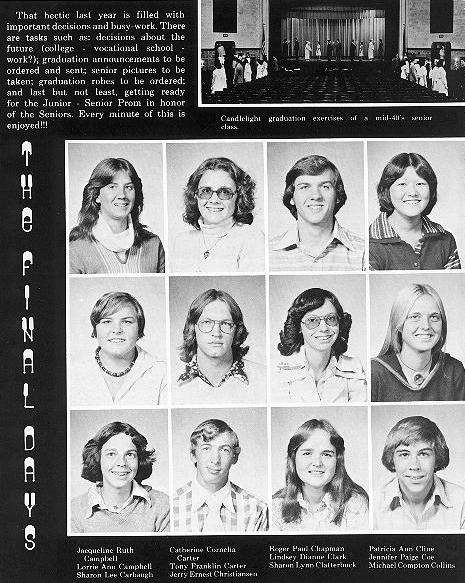 WCHS 1978 Yearbook Campbell to Collins