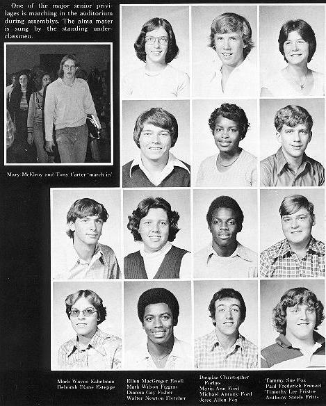 WCHS 1978 Yearbook Eshelman to Fritts