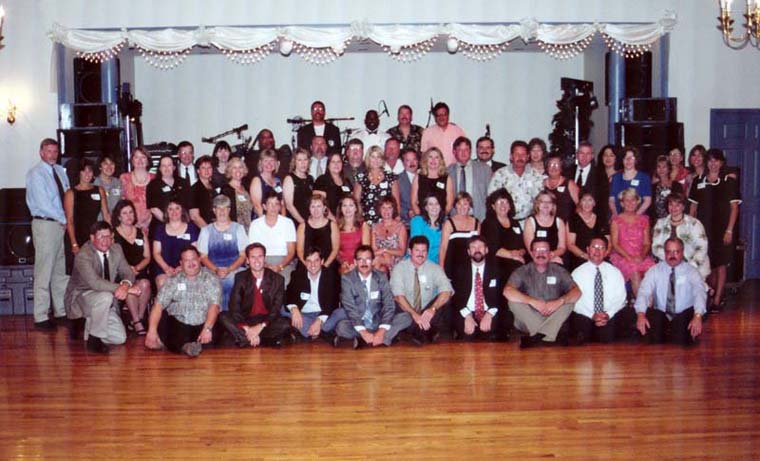 Warren County High School Class of 1978 at the 25th year reunion.
